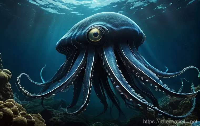 심해 저서생물과 온도 적응 - **Prompt 2: Hydrothermal Vent Ecosystem**
    A vibrant and detailed, photorealistic depiction of a ...